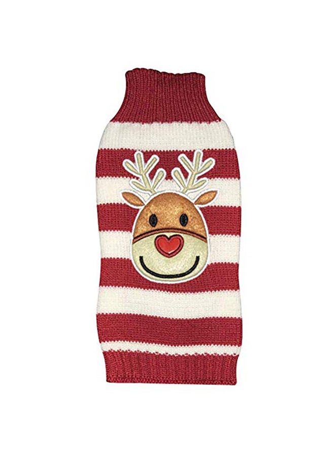 إسكدنيا Nacoco Sweaters For Pets Red XX-Small - Image 1