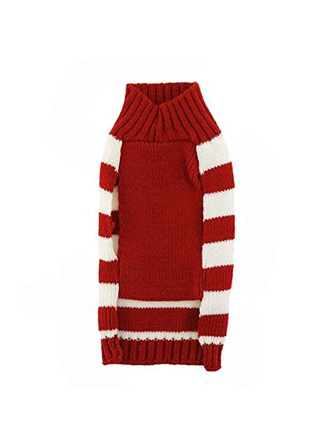 إسكدنيا Nacoco Sweaters For Pets Red XX-Small - Image 2
