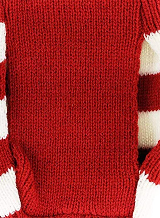 إسكدنيا Nacoco Sweaters For Pets Red XX-Small - Image 5