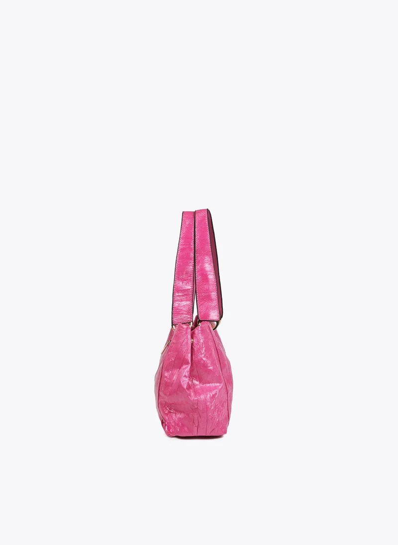 Lola Casademunt Textured faux leather crossbody bag