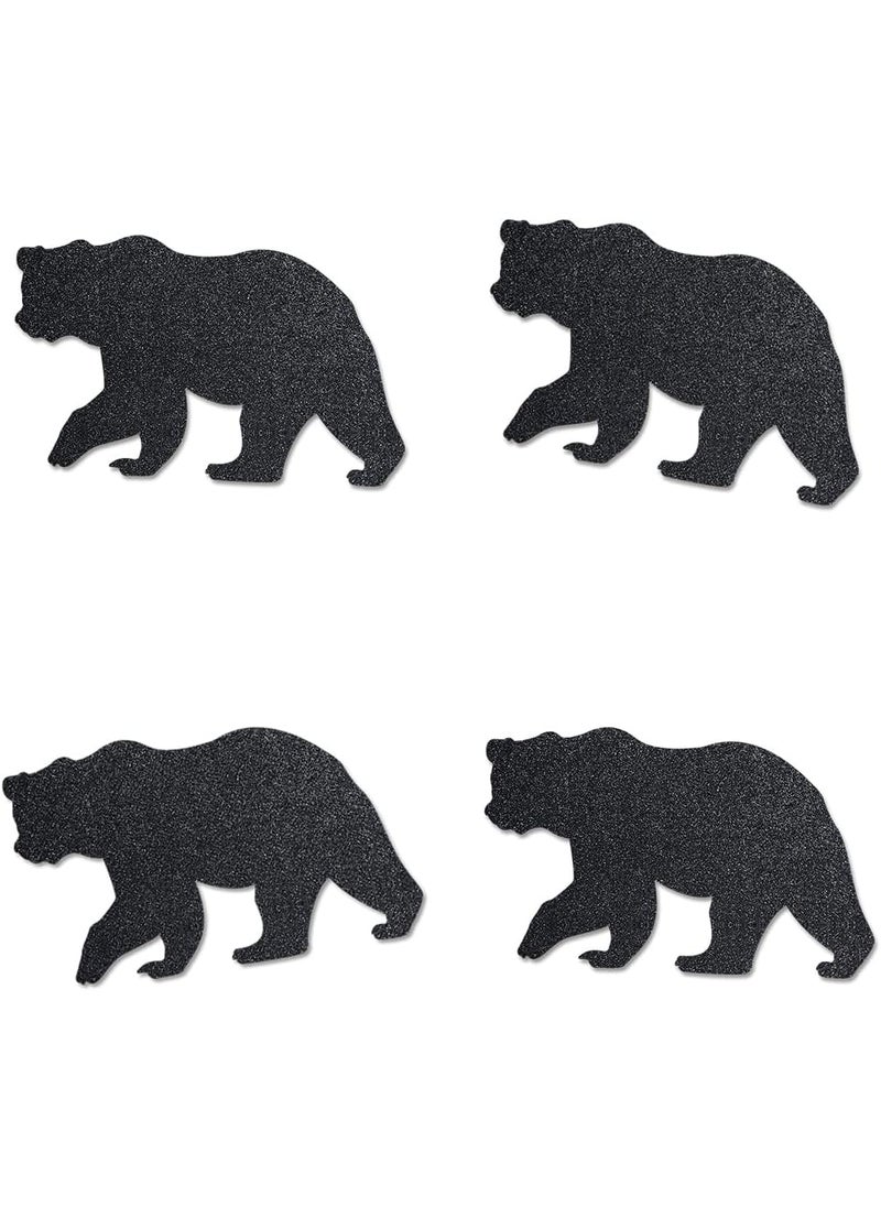 MAGJUCHE Black Bear Cutouts 12Pack Table Topper Doublesided Birthday Baby Shower Party Decorations  - Image 1