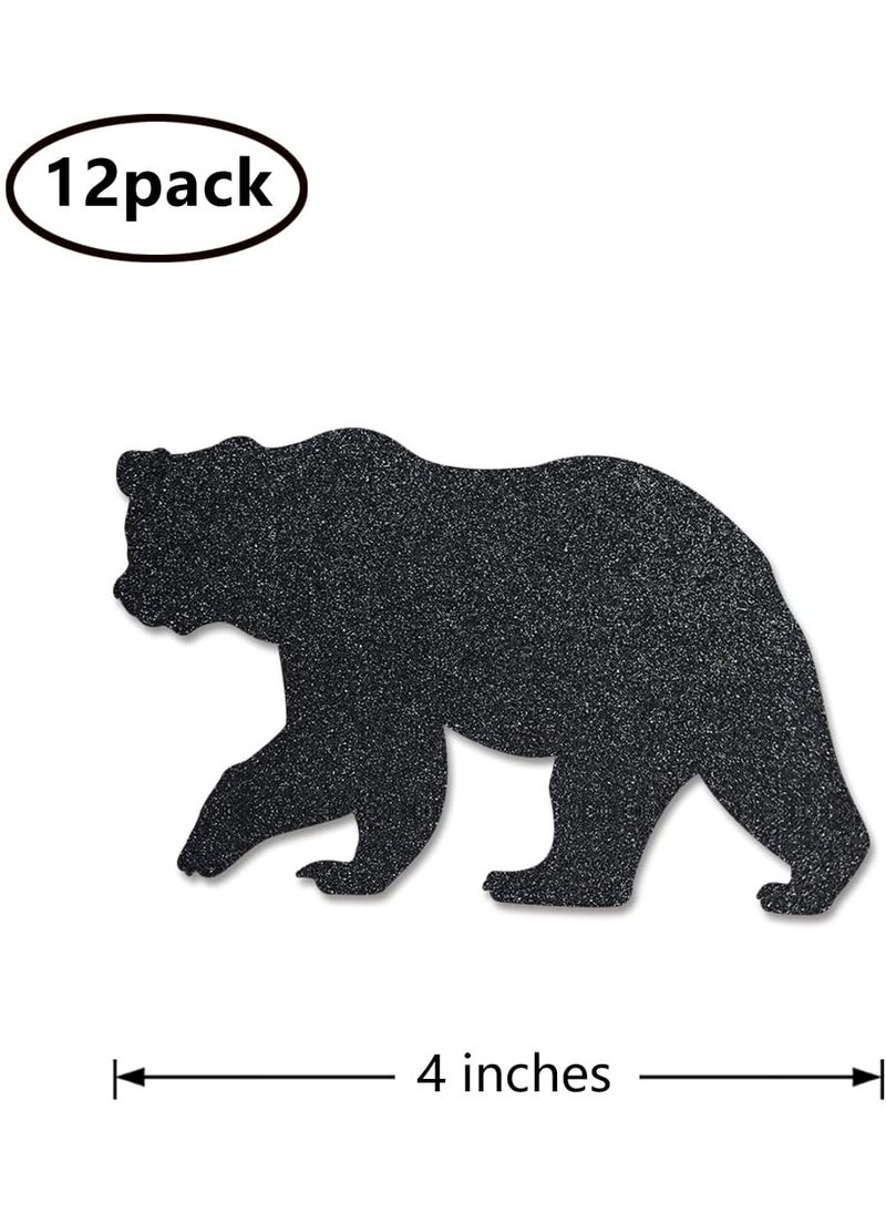 MAGJUCHE Black Bear Cutouts 12Pack Table Topper Doublesided Birthday Baby Shower Party Decorations  - Image 2