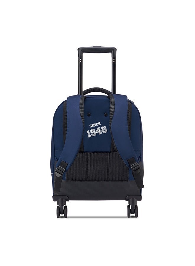 DELSEY Paris Back To School 2025 4-Wheel Vertical Shoulder Bag Trolley – Navy - Image 4