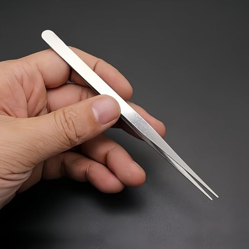 MySouqEg | 6pcs, Precision Tweezers Set, Multi-Specification Tweezer Clips, DIY Notebooks, Diaries, Jewelry Making, Hand Repair Tools, Succulent Planting Care And Home Use, Straight And Curved - Image 3