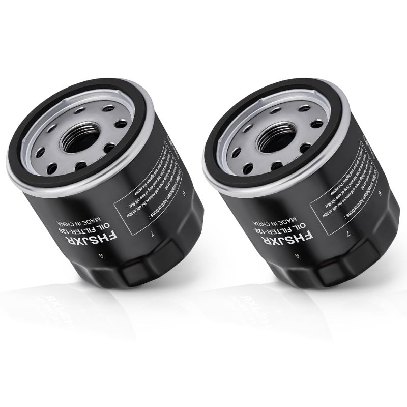FHSJXR 490650724 Oil Filter 490657010 AM107423 for kawasaki FX850V FX801V FJ180V FH381721V FH601770D FX751FX1000V ModelsClub Car 1016467 Stens 120634 490652071 Engine Oil Filter Pack of 2 - Image 3