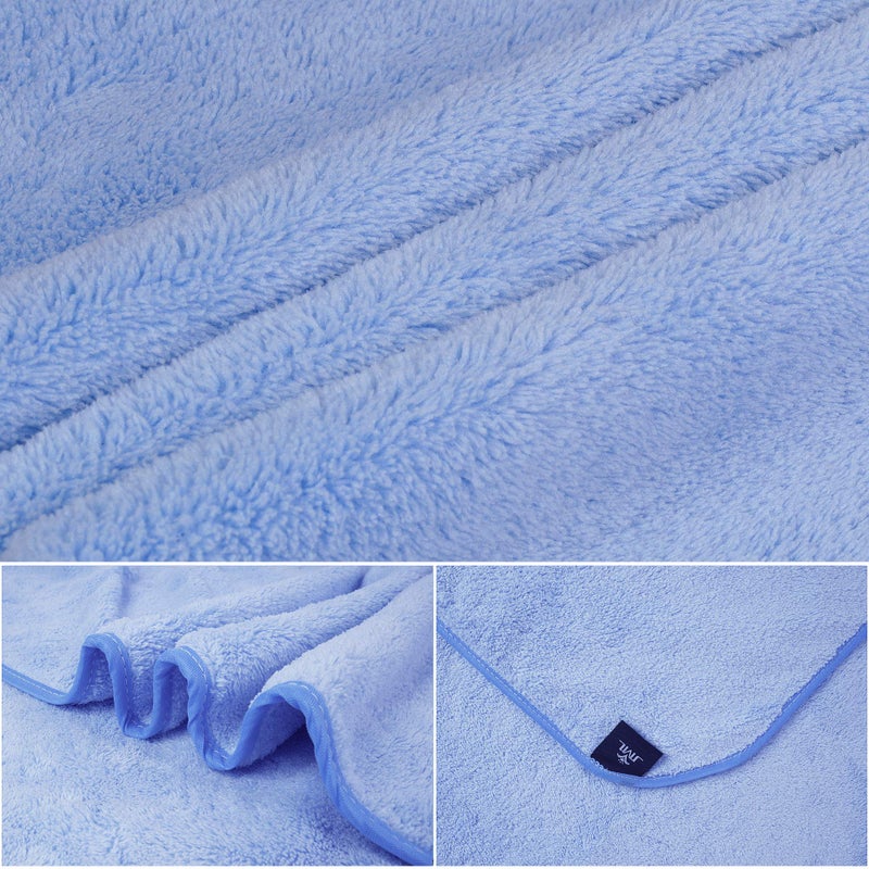 جي ام ال مناشف JML الفاخرة والسبا للسبا (2 حزمة 30 "" x60 "") - مجموعات مناشف الصوف عالية الكثافة 350GSM - ناعم فائق وامتصاص من منشفة حمام كبيرة الحجم مقاومة للوصول - Image 2