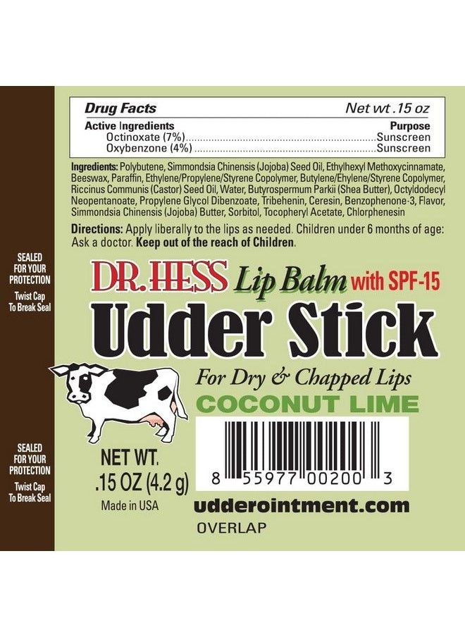 Dr Hess - Udder Stick Lip Balm Assorted 4 Pack PMVCL - Image 1