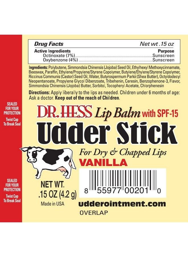 Dr Hess - Udder Stick Lip Balm Assorted 4 Pack PMVCL - Image 1