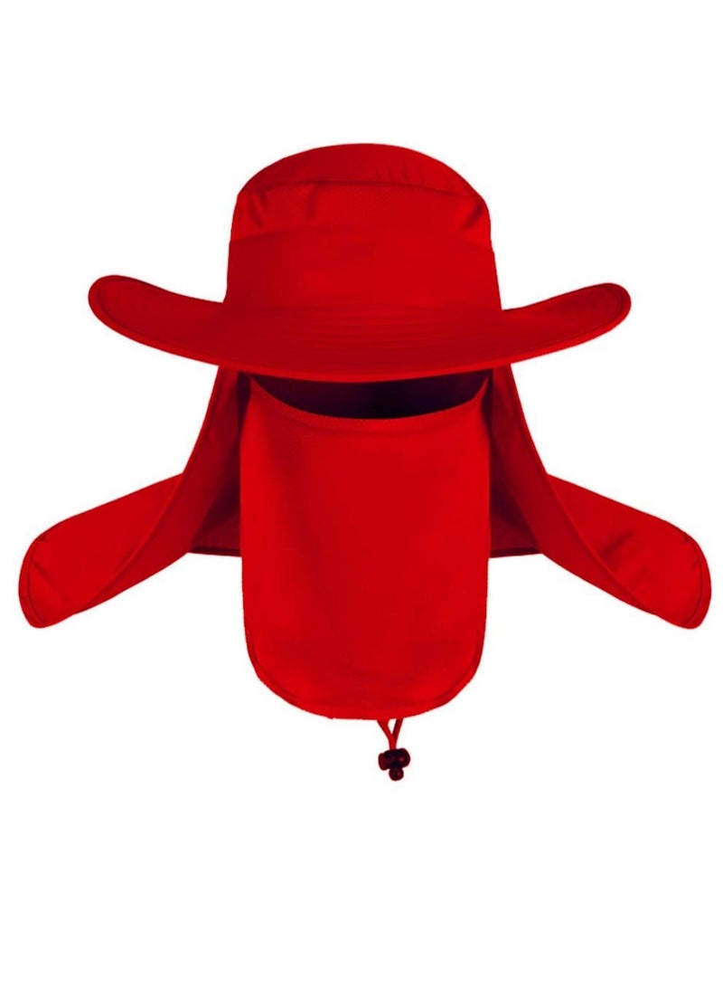 Loquat 360-degree outdoor hat Men's summer sunscreen hat waterproof quick-drying fisherman fishing hat