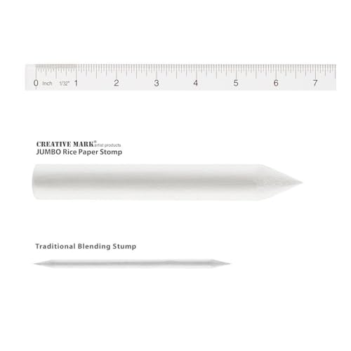Creative Mark Blending Stumps - Perfect Art Set for Charcoal, Pencils, Pastels - Ideal for Artists and Designers - Solid Double [Set of 6] - Image 3