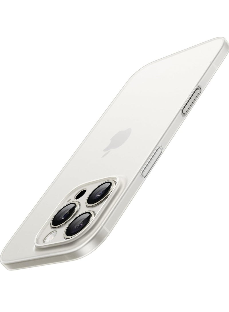 TIGER Ultra Slim Case for iPhone 16 Pro 6.3 Inch – 0.35mm Thin Lightweight Matte Finish PP Hard Case, Full Camera Lens Protection, Minimalist Design, Shockproof and Scratch-Resistant, Durable iPhone Cover - Image 1