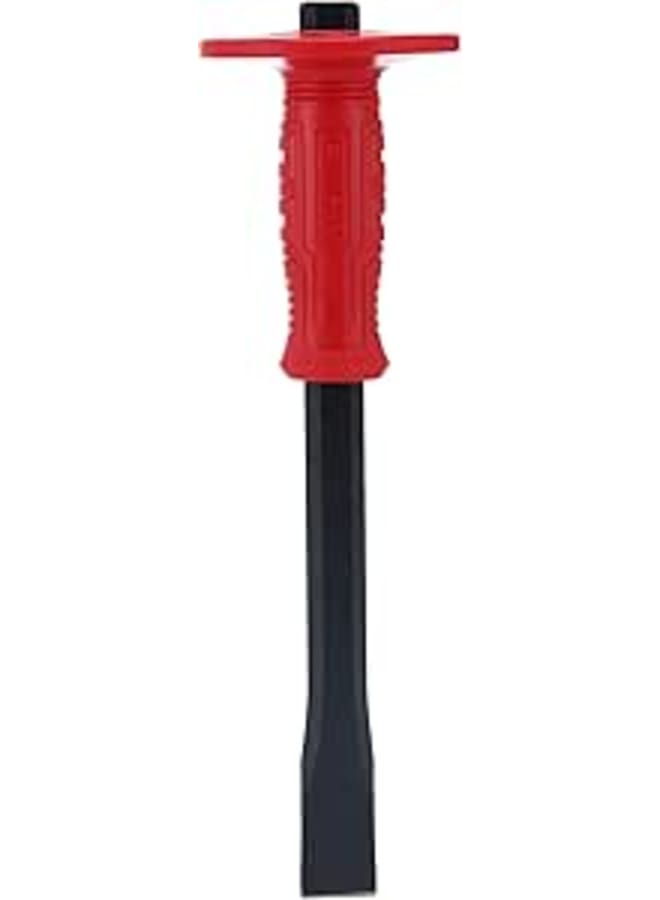 Emtop Steel Chisel with Simple Head And Rubber Hand (30cm)