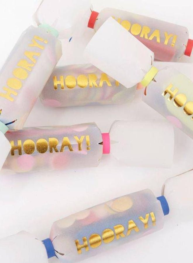 Meri Meri Toot Sweet Confetti Crackers - Image 2