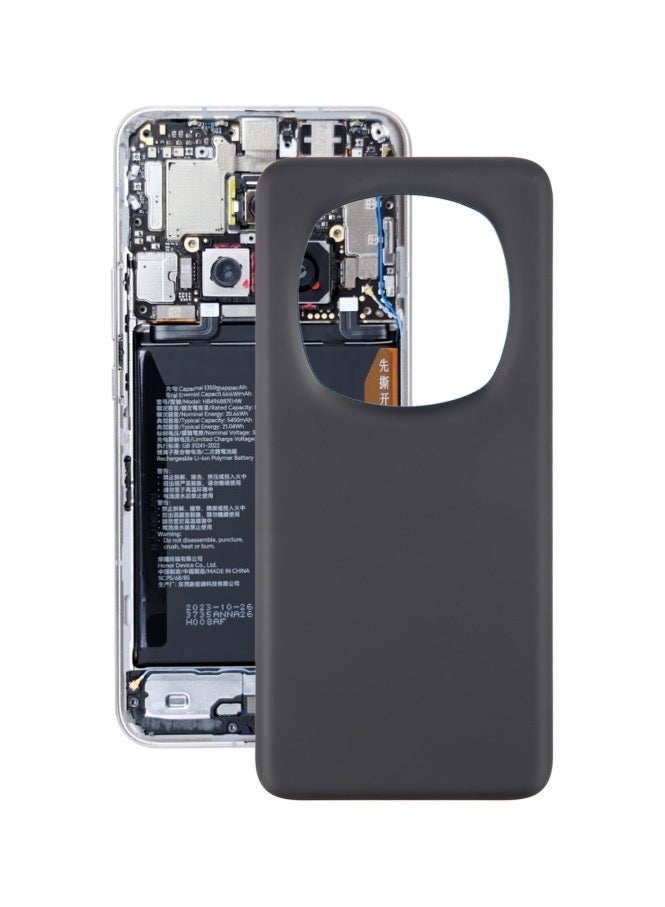 For Honor Magic6 Pro Battery Back Cover, For Honor Magic6 Pro - Black - Image 1
