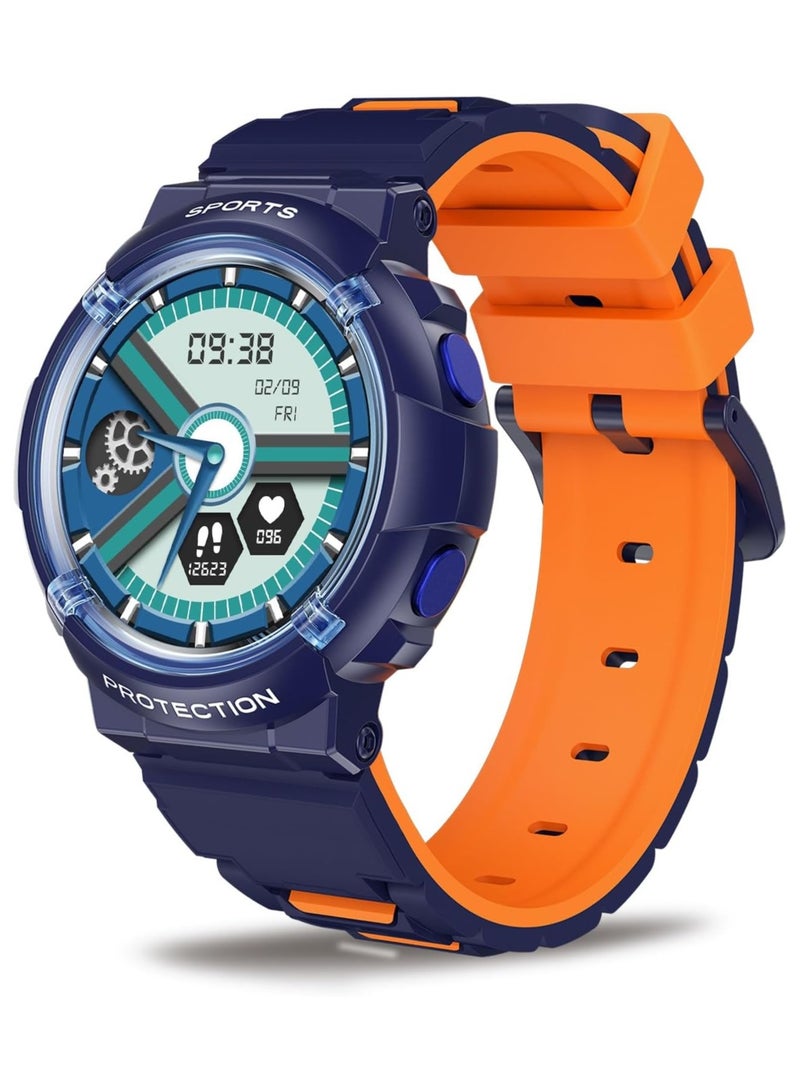 Captaintech Kids Smart Watch Waterproof Kids Fitness Tracker Watch  with 26 Sports Modes Pedometer Heart Rate Monitor Alarm Clock Sleep Tracking Great Gifts for Children - Image 1