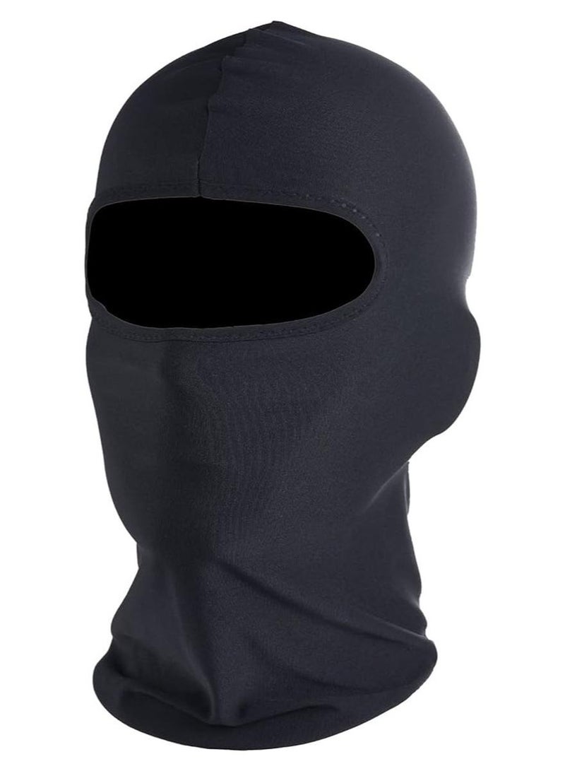 Motorcycle Full Face Mask Black