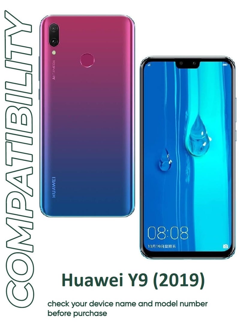 ACLIX 2 Pieces Antistatic ESD Dustproof Premium Quality High Definition Tempered Glass Screen Protector Designed For Huawei Y9 (2019) - Image 3