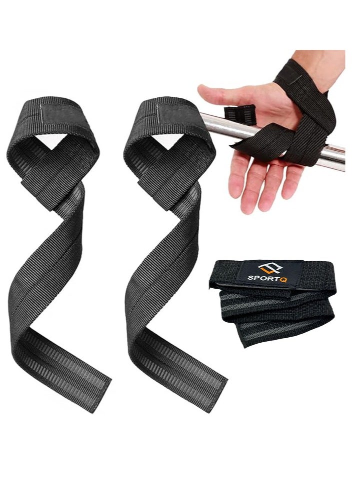 SportQ SportQ Weight Lifting Belts Pair, Wrist Brace for Gym, Tensioner for Men Women, Wrist Support Belt for Deadlifting, Weight Lifting Straps for Grip Gym, Weight Lifting Belt  - Image 1