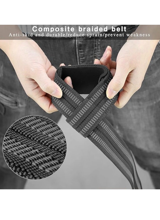 SportQ SportQ Weight Lifting Belts Pair, Wrist Brace for Gym, Tensioner for Men Women, Wrist Support Belt for Deadlifting, Weight Lifting Straps for Grip Gym, Weight Lifting Belt  - Image 5