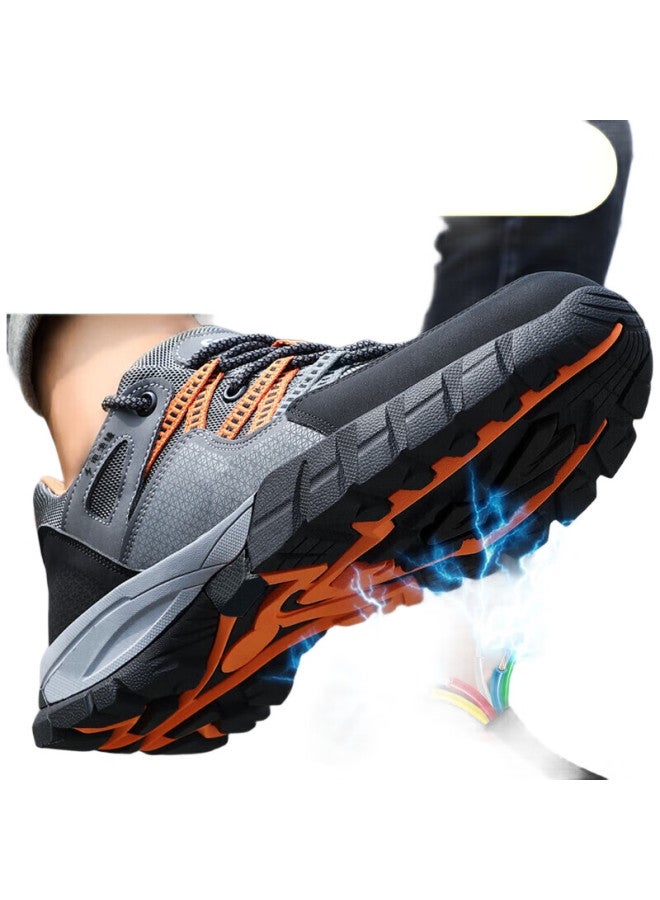 Jingtu Safety Shoes For Men, 10Kv Insulated, Steel Toe, Puncture-Resistant, Safety Work Functional Shoes 1105Kv Size 46 - Image 3