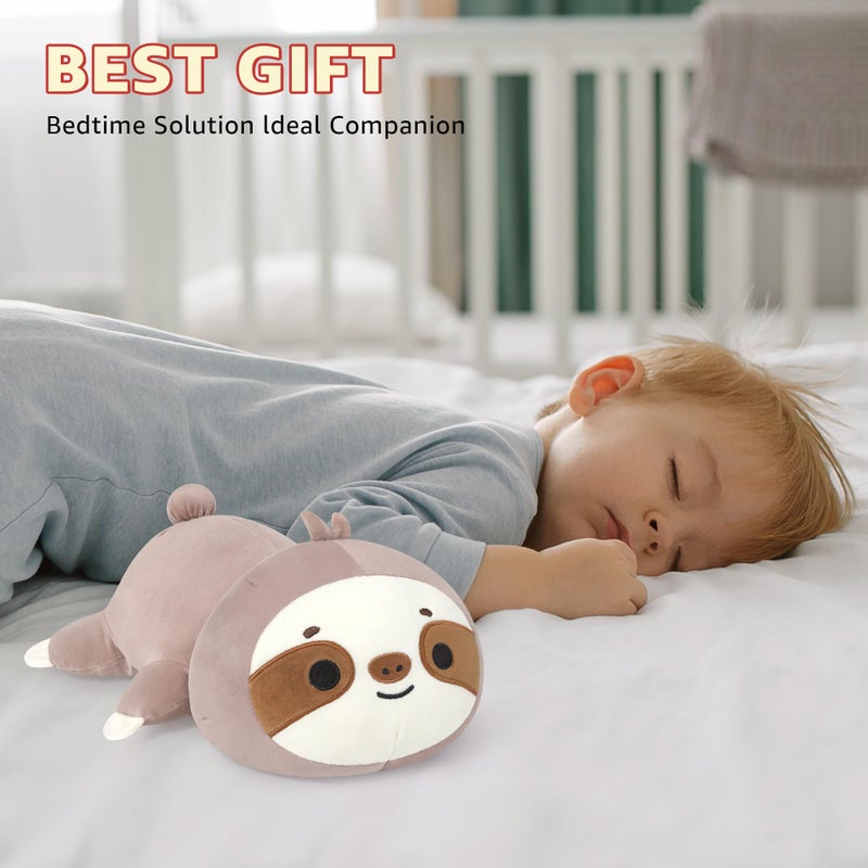 Onsoyours Original Weighted Sloth Plush, Cute Hugging Sloth Weighted Stuffed Animal, Soft Collectible Plushies Pillow Toy Gift for Kids & Adults (9.8", 1.0Lbs) - Image 5