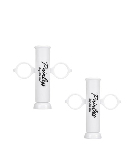 Poison Remover - Bug Bites and Bee/Wasp Stings, Natural Insect Bite Relief Bites Relief Suction Tool Instant Itch Relief for Hiking,No Odor or Residue (2-Pack)