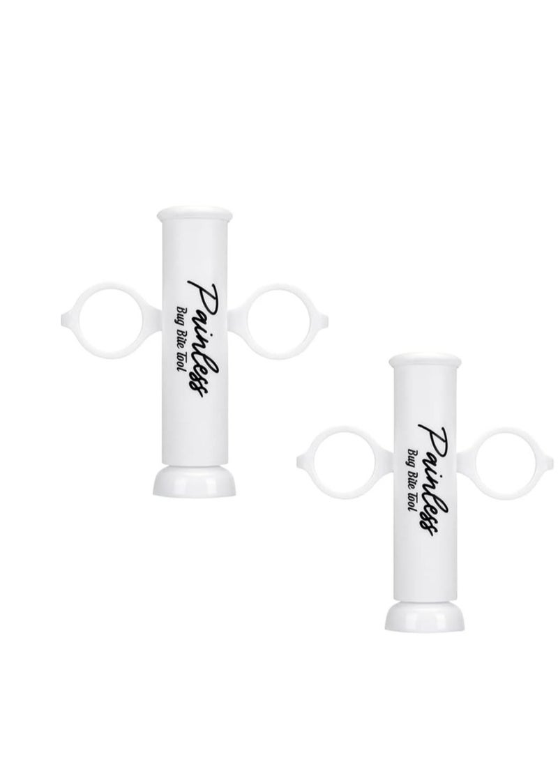 Poison Remover - Bug Bites and Bee/Wasp Stings, Natural Insect Bite Relief Bites Relief Suction Tool Instant Itch Relief for Hiking,No Odor or Residue (2-Pack)