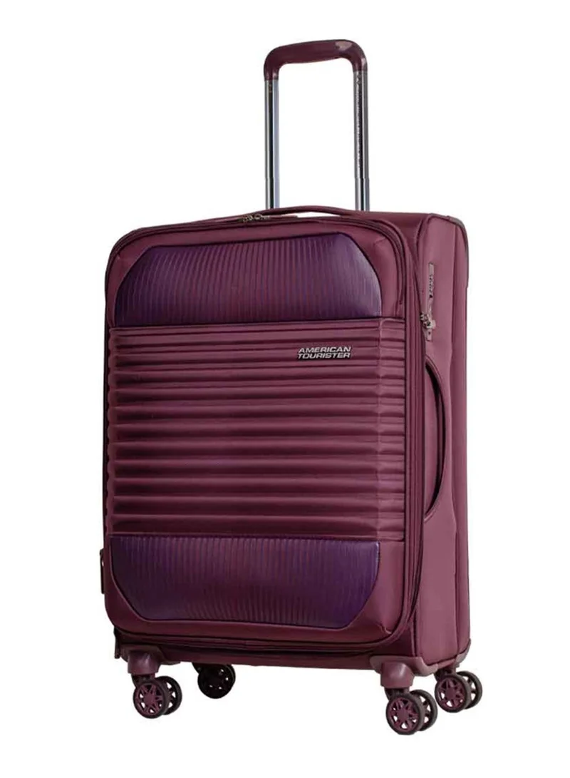 امريكان توريستر فورناكس ترولي سبينر قابل للتوسيع 66 سم لون أحمر زبيب