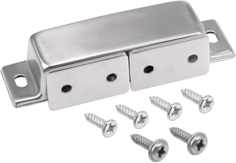 قبضة باب خزانة من الفولاذ المقاوم للصدأ عالي المغناطيسية ثقيلة الواجب للمطبخ والحمام وخزانة المطبخ - Image 1