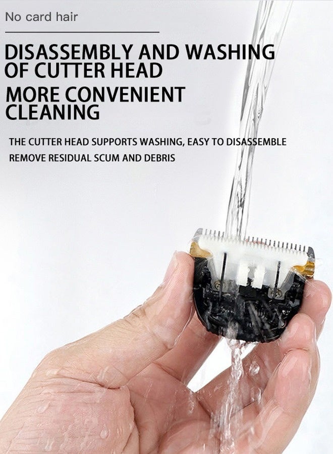 مجموعة قص شعر الكلاب، ماكينة قص منخفضة الضوضاء، كهربائية هادئة، قابلة لإعادة الشحن، بدون سلك، مجموعة من ماكينات ومقصات لتشذيب الشعر الكثيف، مناسبة للكلاب، والقطط، وحيوانات أليفة أخرى - Image 5