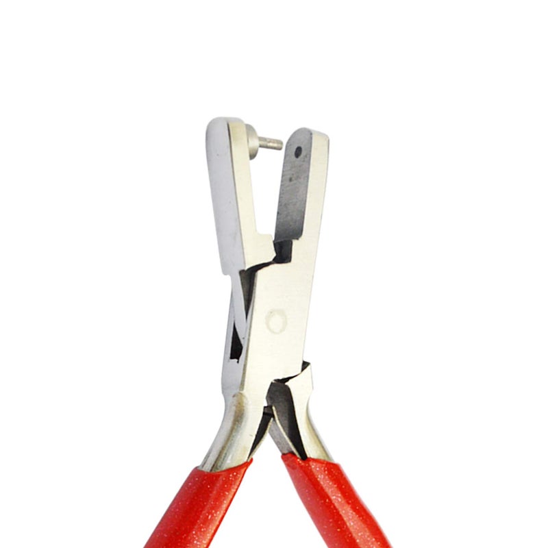 LUXURO LUXURO Plier for Punching Hole in Leather Belt Watch Strap Hole Size 2mm Round 2 mm Pin Hole Punch Pliers for Punching  - Image 3