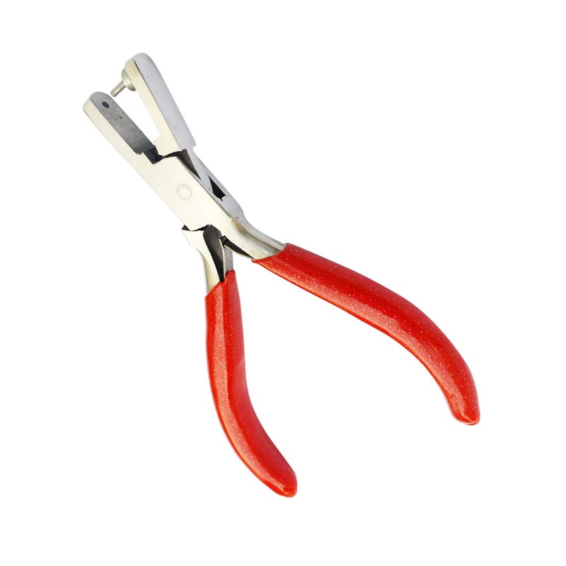 LUXURO LUXURO Plier for Punching Hole in Leather Belt Watch Strap Hole Size 2mm Round 2 mm Pin Hole Punch Pliers for Punching  - Image 2