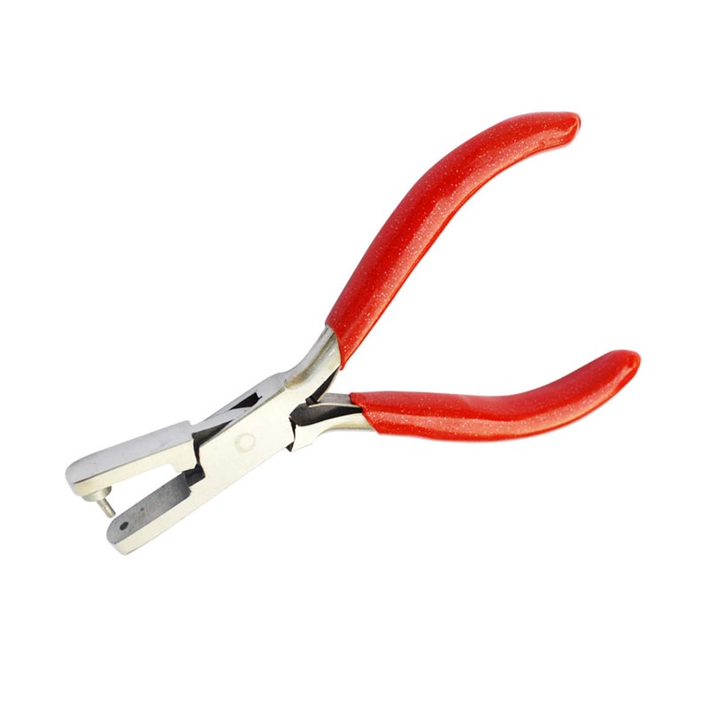 LUXURO LUXURO Plier for Punching Hole in Leather Belt Watch Strap Hole Size 2mm Round 2 mm Pin Hole Punch Pliers for Punching  - Image 1