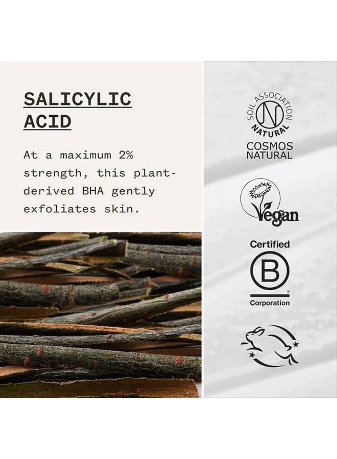باي سكين كير معزز تنقية حمض الساليسيليك الطبيعي للعناية بالبشرة النباتية الطبيعية الحساسة (0.3 أونصة سائلة 10 مل) - Image 3