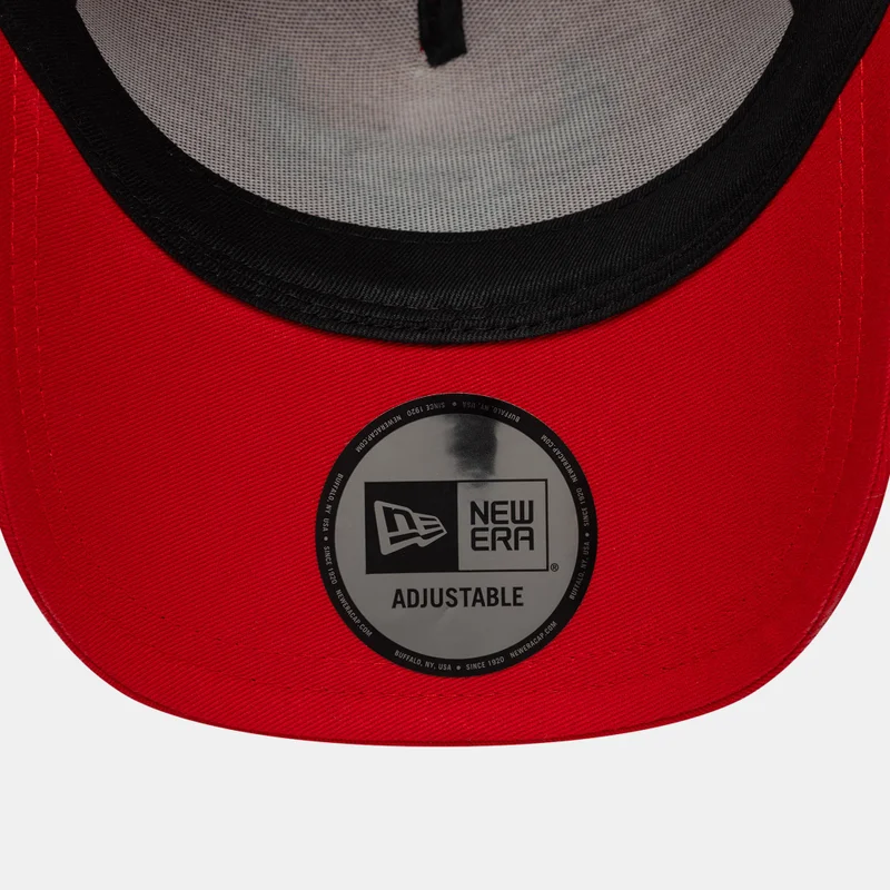 NEW ERA Red Men's NBA Chicago Bulls Visor Hit 9FORTY E-Frame Cap for Men | Best Price UAE