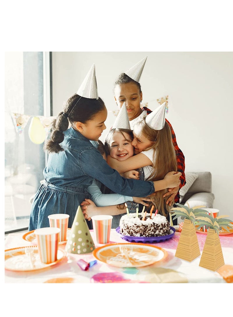 15pcs coconut tree candy boxes gift packaging box creative mini paper gift candy  box for wedding birthday festivals size 3.5*3.5*10cm - Image 5