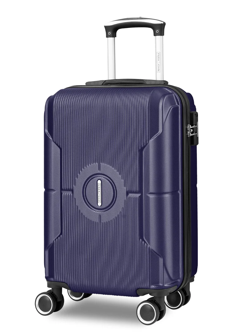 Cabin Size Lightweigh ABS Hardside Spinner Luggage Trolley -20 Inch | Carrying 10KG 4-Wheel Hardshell Suitcase - Blue
