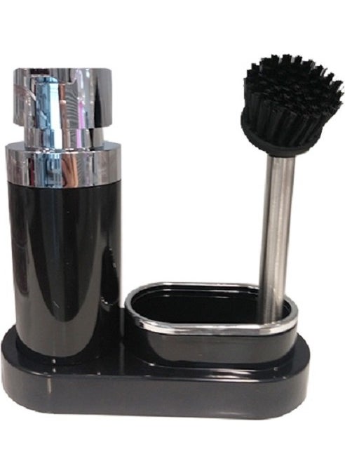 Primanova - Polen Liquid Soap Dispenser Black M-E43-06 - Image 1