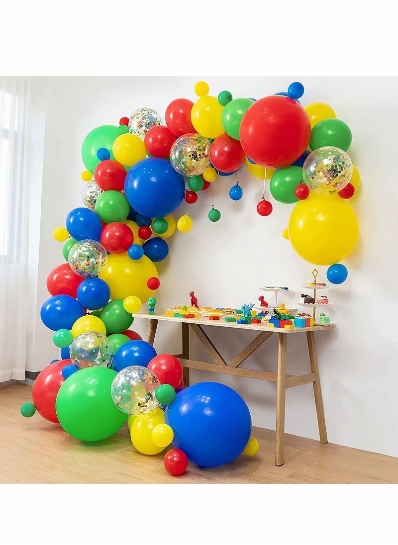 Generic - Circus Balloon Arch, Balloon Garland Kit –Colorful Rainbow Party Supplies for boy and girl Carnival Birthday Decorations - Image 1