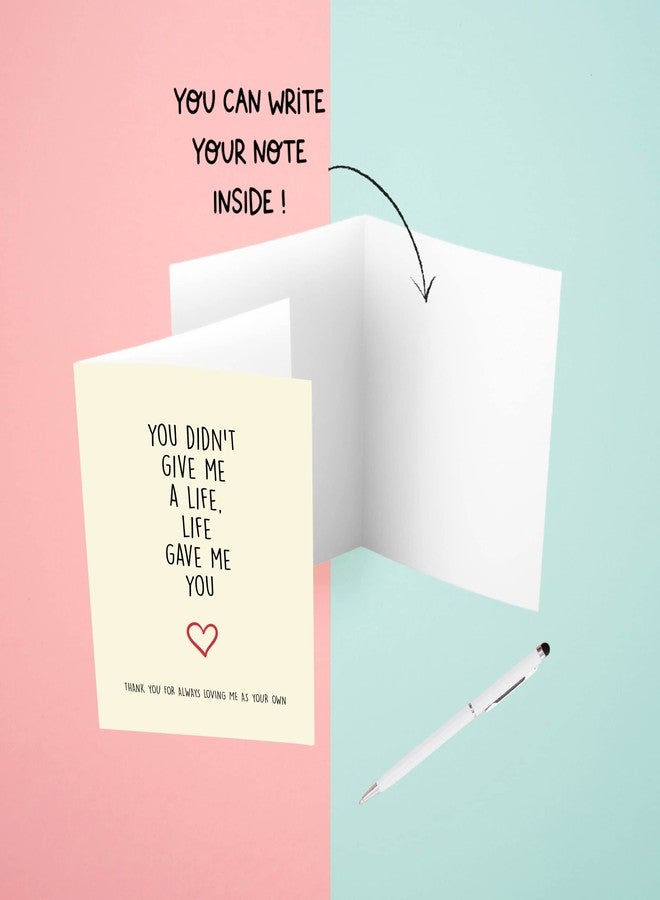 Cheerin Mother's Day Card for Mom – Sweet Bday Card with Envelope for Her or Him – Happy Birthday Mom and Dad – Birthday Gifts for Loved Ones - Image 2