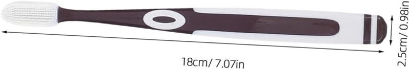 8PCS Soft Silicone Toothbrushes For Adults Travel Portable Nano Deep Cleaning Sensitive Gum Care Family Pack - Image 3