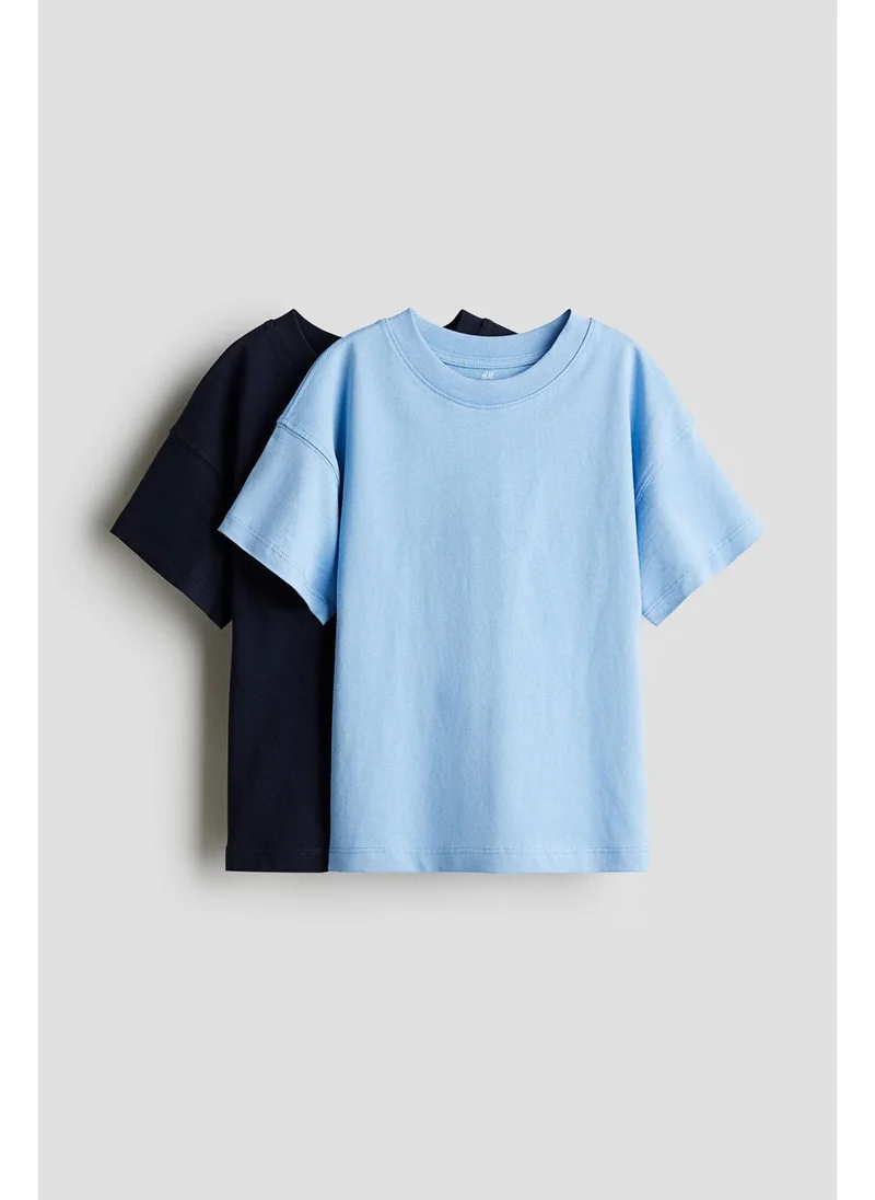 H&M 2-pack oversized T-shirts