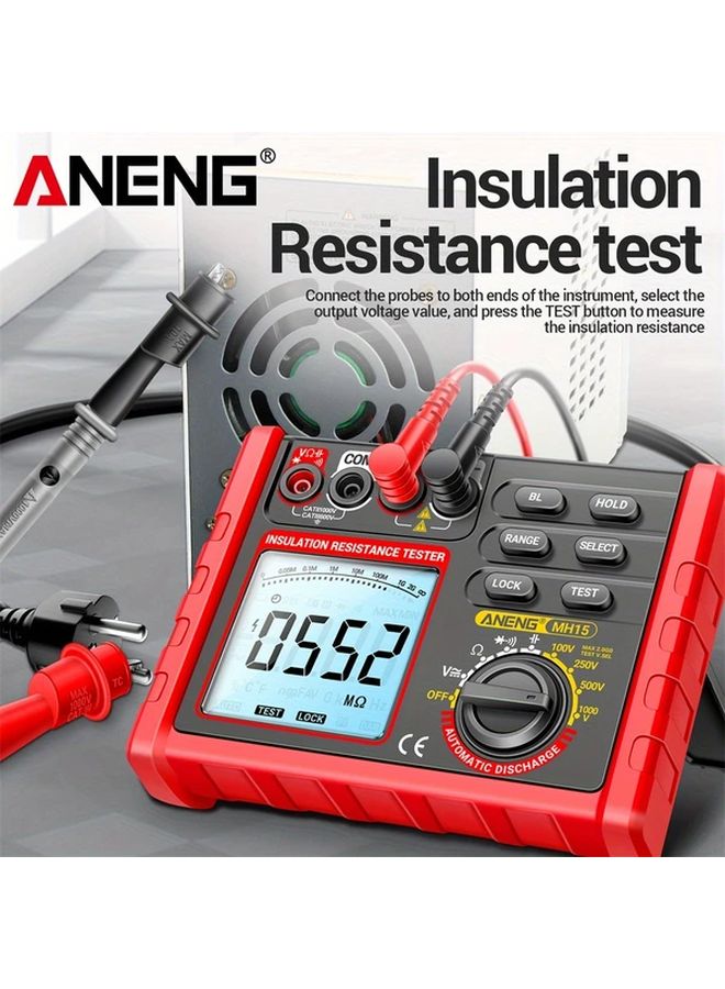ANENG MH15 مقياس متعدد رقمي 6000 تعداد اختبار الجهد والمقاومة والسعة - Image 3