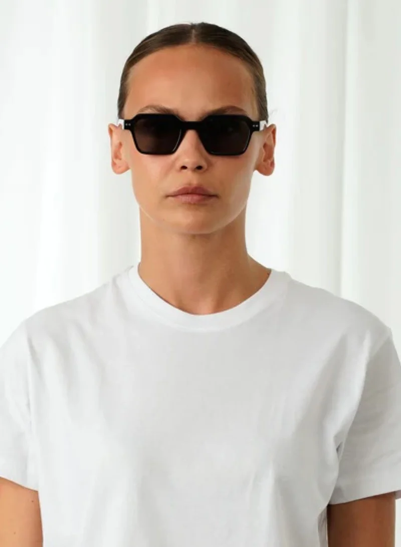 Explicit Poets Explicit Poets Unisex ELLIOT Black - Gray Stylish Sunglasses, 12EP6