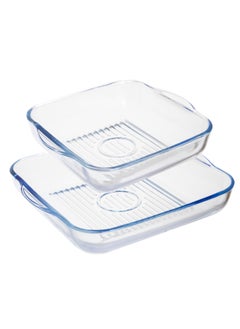 Hic 2-Piece square Oven Trays Set  - Image 2