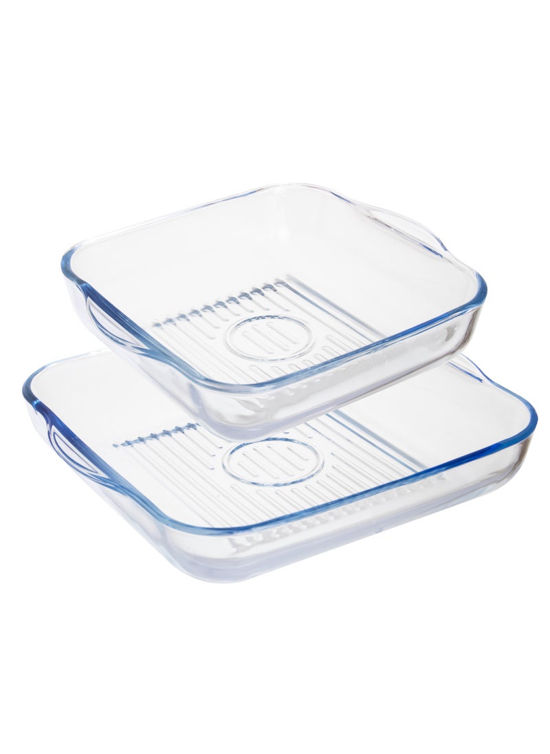 Hic 2-Piece square Oven Trays Set  - Image 2