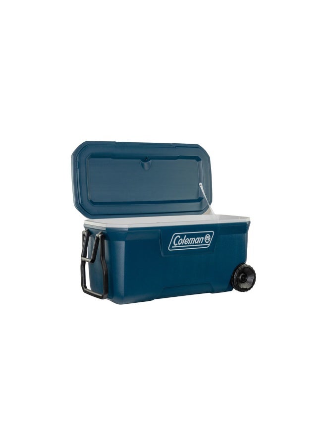 Coleman Xtreme | Wheeled Camping Cooler |  100 Quart/ 95 Litre| Space Blue - Image 3