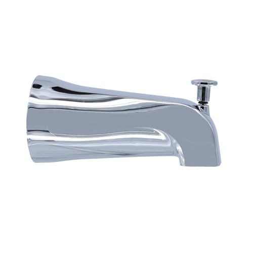 DANCO (88703) Tub Spout with Diverter, Chrome Finish, Metal, 1-Pack - Image 1