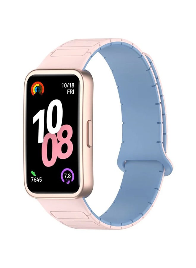 O Ozone Magnetic Loop Strap for Huawei Band 10 | Huawei Band 9 |8 Watch Band, Silicone Sport Strap Watchband, Magnetic Silicone Replacement Wristband