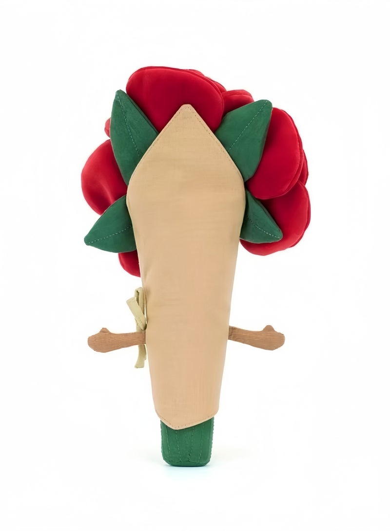 Jellycat Amusable Rose Bundle Plush Toy Holding Flowers Wedding Engagement Birthday Gift - Image 3